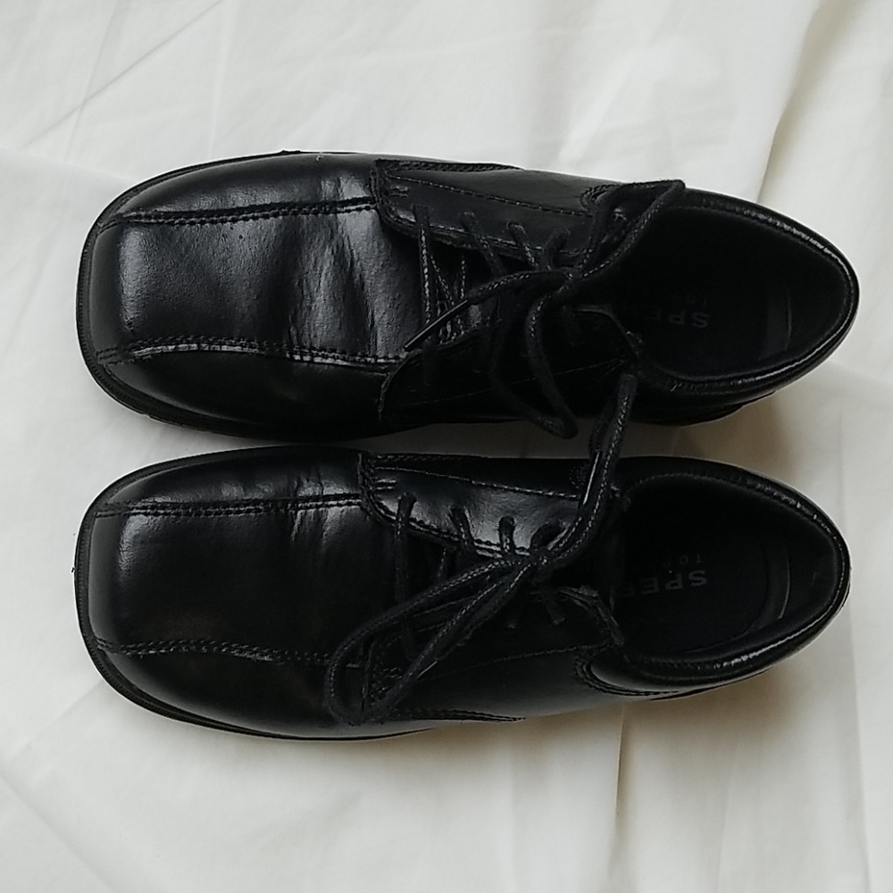 Sperry Top Sider black dress shoes